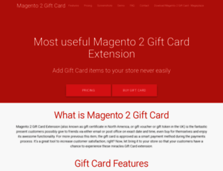 magegiftcard.com screenshot