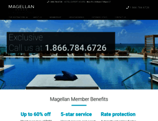 magellanluxuryhotels.com screenshot