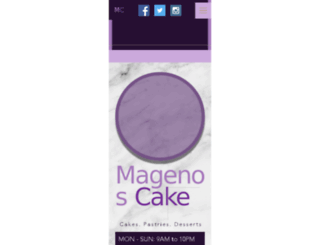 magenoscake.com screenshot