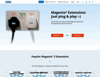 magentopowered.com screenshot