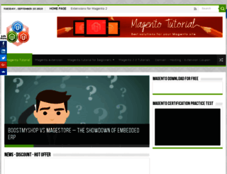 magentotutorial.net screenshot