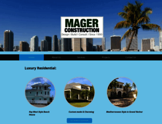 magerconstruction.com screenshot