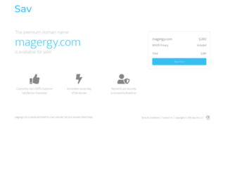magergy.com screenshot