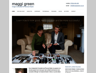 maggigreen.co.uk screenshot