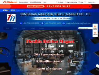 maghard.en.alibaba.com screenshot