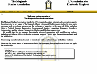 maghreb-studies-association.co.uk screenshot