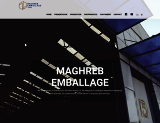 maghrebemballage.com screenshot