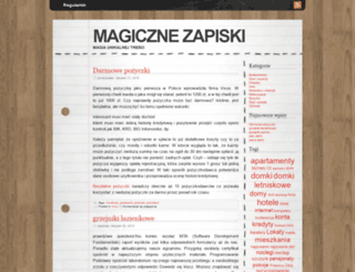 magia-wp.magiczne-strony.pl screenshot