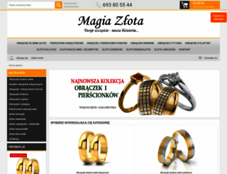 magiazlota.pl screenshot