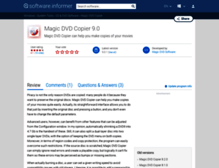 magic-dvd-copier.informer.com screenshot