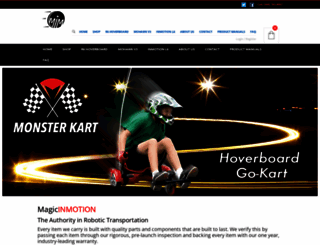 magic-inmotion.com screenshot