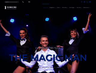 magic-man.de screenshot