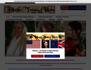 magic-tribal-hair.com screenshot