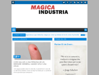 magicaindustria.blogspot.mx screenshot