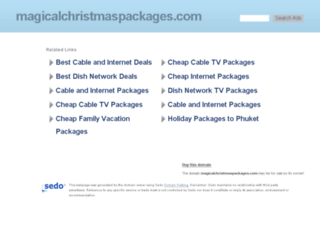 magicalchristmaspackages.com screenshot