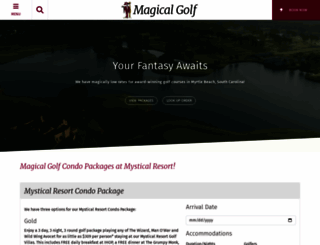 magicalgolf.com screenshot