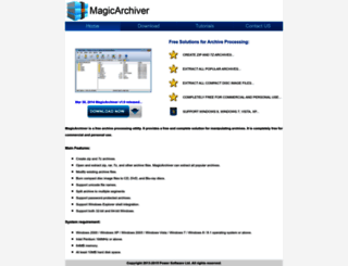 magicarchiver.com screenshot