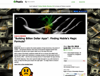 magicbilliondollar.peatix.com screenshot