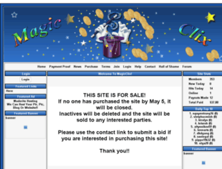 magicclix.info screenshot