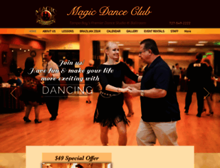 magicdanceclub.com screenshot