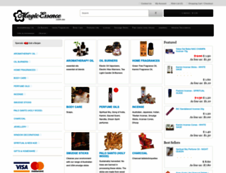 magicessence.com.au screenshot