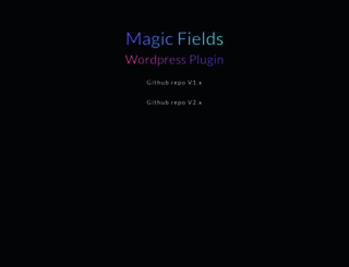magicfields.org screenshot