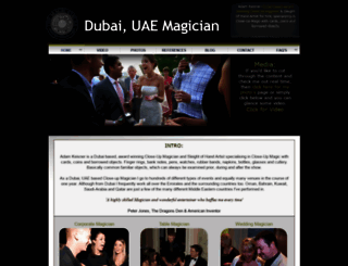 magicians-dubai.com screenshot