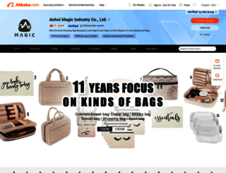 magicindustry.en.alibaba.com screenshot