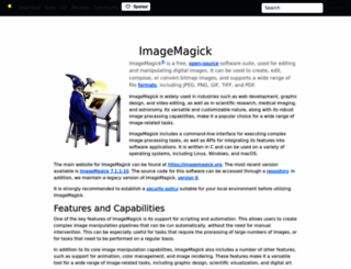 magick.imagemagick.org screenshot