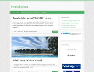 magicka-evropa.cz screenshot