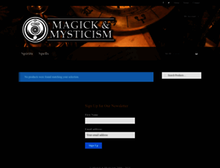 magickandmysticism.com screenshot