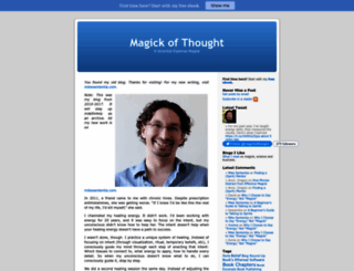 magickofthought.com screenshot