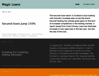 magicloans.co.uk screenshot