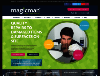 magicman.co.uk screenshot