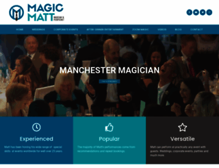 magicmatt.co.uk screenshot