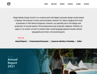 magicmediadesign.com.au screenshot