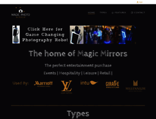 magicmirror.co.uk screenshot