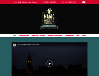 magicmirrorbooth.co.uk screenshot