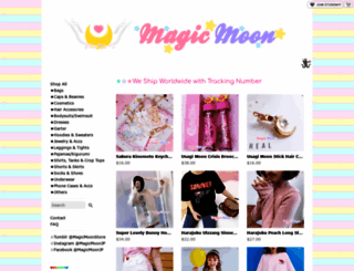 magicmoon.storenvy.com screenshot
