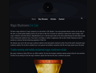 magicmushrooms.com screenshot