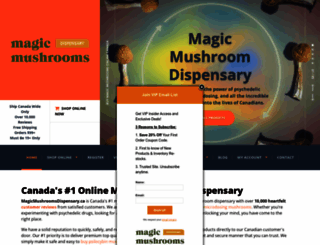 magicmushroomsdispensary.ca screenshot