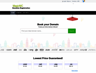 magicnic.com screenshot