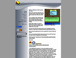 magicnotes.com screenshot