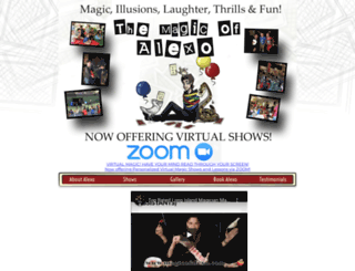 magicofalexo.com screenshot