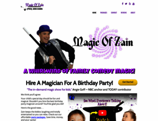 magicofzain.com screenshot