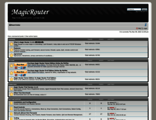 magicrouter.net screenshot