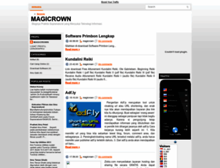 magicrown.blogspot.com screenshot
