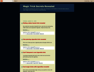 magicsecretsreveal.blogspot.com screenshot