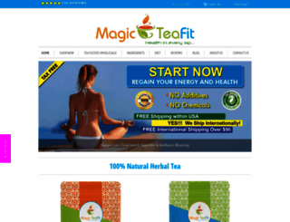 magicteafit.com screenshot