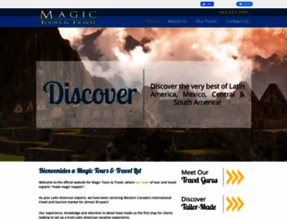 magictours.ca screenshot
